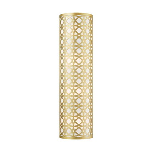 Calinda - 4 Light ADA Wall Sconce in Glam Style - 8 Inches wide by 29.25 Inches high - 1012021