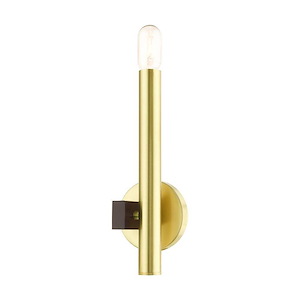 Helsinki - 1 Light ADA Wall Sconce in Mid Century Modern Style - 5.13 Inches wide by 14 Inches high - 1012086