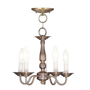 Williamsburgh - Four Light Convertible Flush Mount - 415170