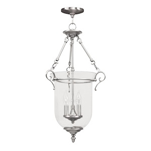 Legacy - 3 Light Chain Lantern in Traditional Style - 14.5 Inches wide by 25 Inches high