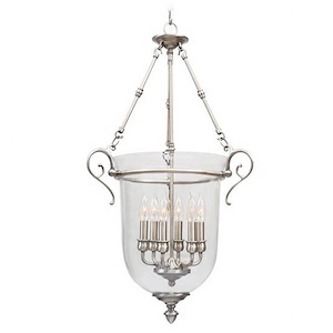 Legacy - 6 Light Chain Lantern in Traditional Style - 20 Inches wide by 33 Inches high
