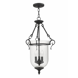Legacy - 3 Light Chain Lantern in Traditional Style - 14.5 Inches wide by 25 Inches high