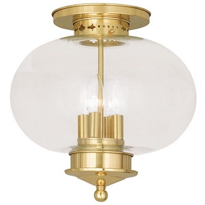 Harbor - Four Light Flush Mount - 13 Inches wide by 13.5 Inches high - 396955