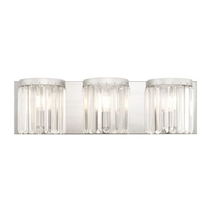 Ashton - 3 Light ADA Bath Vanity in Glam Style - 23.5 Inches wide by 7 Inches high - 443947