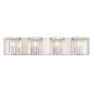 Ashton - 4 Light ADA Bath Vanity in Glam Style - 34.25 Inches wide by 7 Inches high - 443946