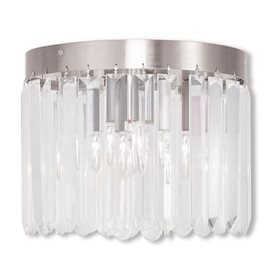 Ashton - 8 Light Chandelier in Glam Style - 31.75 Inches wide by 30 Inches high