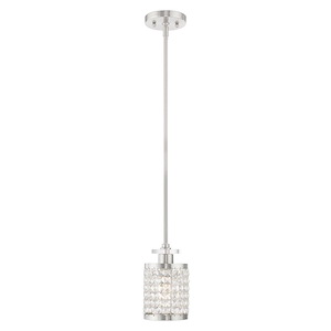 Grammercy - 1 Light Mini Pendant in New Traditional Style - 5 Inches wide by 10.75 Inches high - 443935
