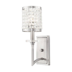 Grammercy - 1 Light Wall Sconce in New Traditional Style - 5 Inches wide by 15 Inches high