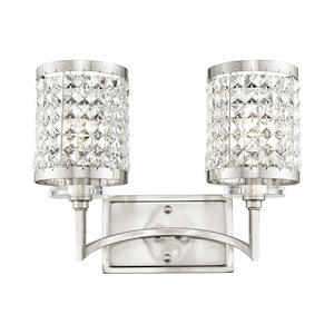 Grammercy - 2 Light Bath Vanity in New Traditional Style - 14.25 Inches wide by 11.25 Inches high - 443932
