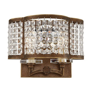 Grammercy - 2 Light Wall Sconce in New Traditional Style - 12.25 Inches wide by 9 Inches high