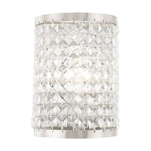 Grammercy - 1 Light ADA Wall Sconce in New Traditional Style - 6 Inches wide by 8.5 Inches high