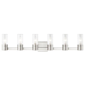 Midtown - 6 Light Bath Vanity in Contemporary Style - 35.5 Inches wide by 7.75 Inches high - 444022