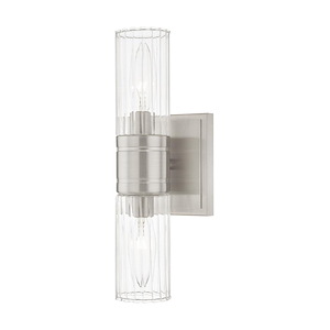 Midtown - 2 Light Bath Vanity in Contemporary Style - 11.5 Inches wide by 4.5 Inches high - 444021