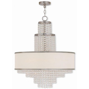Prescott - 6 Light Chandelier in Traditional Style - 23.63 Inches wide by 28.25 Inches high