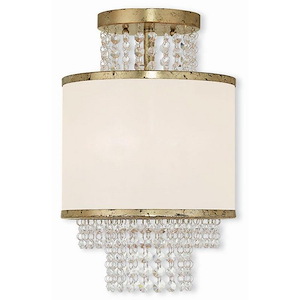 Prescott - 2 Light Semi-Flush Mount in Traditional Style - 10 Inches wide by 15.38 Inches high - 476913