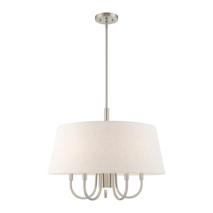 Belclaire - 6 Light Pendant in Contemporary Style - 24 Inches wide by 21.5 Inches high