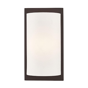 Meridian - 1 Light Wall Sconce in Modern Style - 6 Inches wide by 11 Inches high - 443999