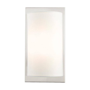 Meridian - 1 Light Wall Sconce in Modern Style - 6 Inches wide by 11 Inches high