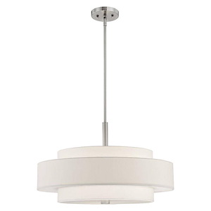 Meridian - 5 Light Pendant in Modern Style - 24 Inches wide by 17 Inches high - 443986