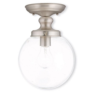Sheffield - 1 Light Flush Mount in Coastal Style - 8 Inches wide by 11.5 Inches high - 476909