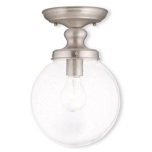 Northampton - 1 Light Flush Mount in Coastal Style - 8 Inches wide by 11.5 Inches high - 1029638
