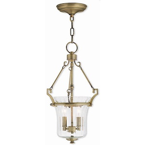 Cortland - 2 Light Pendant in Modern Farmhouse Style - 11 Inches wide by 19 Inches high