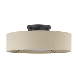 Ellsworth - 4 Light Large Semi-Flush Mount-8.5 Inch Tall and 21 Inch Wide - 1391693