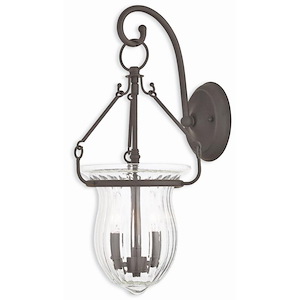 Andover - 2 Light Wall Sconce in Farmhouse Style - 10 Inches wide by 20.75 Inches high - 476898