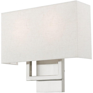 Pierson - 2 Light ADA Wall Sconce In Timeless Style-11.75 Inches Tall and 13 Inches Wide