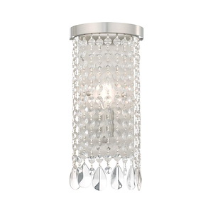 Elizabeth - 1 Light ADA Wall Sconce in Glam Style - 6 Inches wide by 12.5 Inches high - 735835