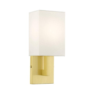 Meridian - 1 Light ADA Wall Sconce in Modern Style - 5 Inches wide by 12.25 Inches high - 1012143