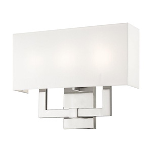 Hollborn - 3 Light Wall Sconce in Contemporary Style - 16 Inches wide by 12.5 Inches high - 476984