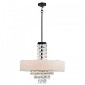Carlisle - 5 Light Pendant in Contemporary Style - 25 Inches wide by 27.75 Inches high - 614594