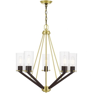 Beckett - 5 Light Chandelier In Transitional Style-27.75 Inches Tall and 26 Inches Wide - 1219965