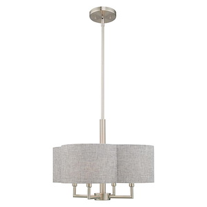 Kalmar - 4 Light Pendant in New Traditional Style - 18 Inches wide by 16.5 Inches high