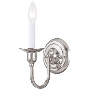 Cranford - 1 Light Wall Sconce in Farmhouse Style - 5 Inches wide by 12 Inches high