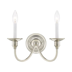Cranford - 2 Light Wall Sconce in Farmhouse Style - 13 Inches wide by 12 Inches high - 1029771