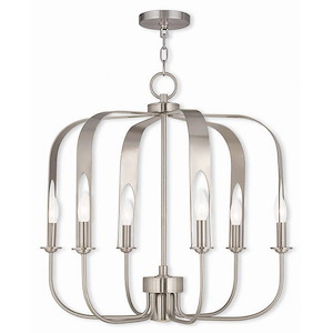 Addison - 7 Light Chandelier In Contemporary Style-23.5 Inches Tall and 25 Inches Wide