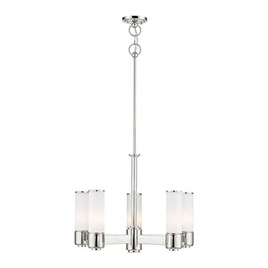 Weston - 5 Light Dinette Chandelier in Contemporary Style - 24 Inches wide by 19.75 Inches high