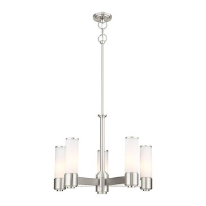 Weston - 5 Light Dinette Chandelier in Contemporary Style - 24 Inches wide by 19.75 Inches high - 522746