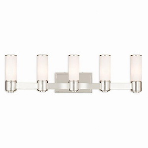 Weston - 5 Light ADA Bath Vanity in Contemporary Style - 35.5 Inches wide by 9.75 Inches high - 522738