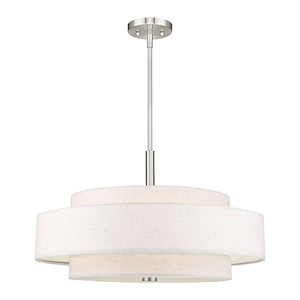 Monroe - 5 Light Pendant In Timeless Style-17 Inches Tall and 24 Inches Wide - 522807