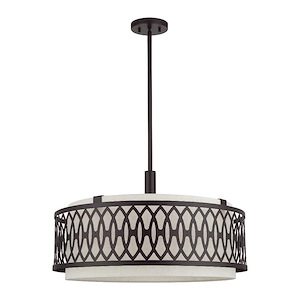 Vistaview - 5 Light Pendant-16.75 Inches Tall and 24 Inches Wide