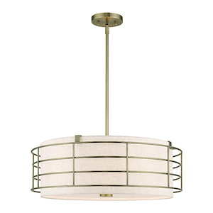 Blanchard - 5 Light Pendant In Industrial Style-17.25 Inches Tall and 23 Inches Wide