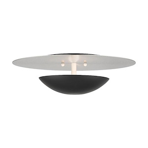 Ventura - 2 Light Large Convertible Semi-Flush Mount In Mid-Century Modern Style-4.5 Inches Tall and 15 Inches Wide - 1297030