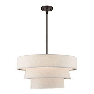 Chandler - 4 Light Pendant In Mid-Century Modern Style-18.75 Inches Tall and 23 Inches Wide