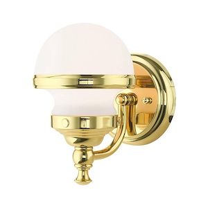 Oldwick - 1 Light Wall Sconce in Modern Style - 5.5 Inches wide by 8.25 Inches high