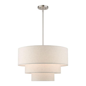 Gladstone - 4 Light Pendant In Mid-Century Modern Style-22.5 Inches Tall and 23 Inches Wide