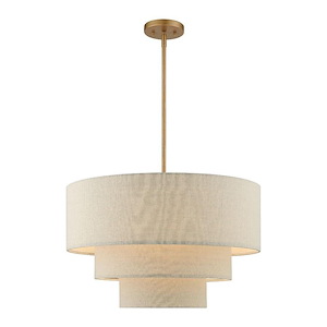 Bellingham - 4 Light Pendant In Mid-Century Modern Style-22.5 Inches Tall and 23 Inches Wide - 1292171