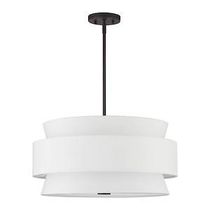 Fontana - 5 Light Pendant-21.75 Inches Tall and 22 Inches Wide